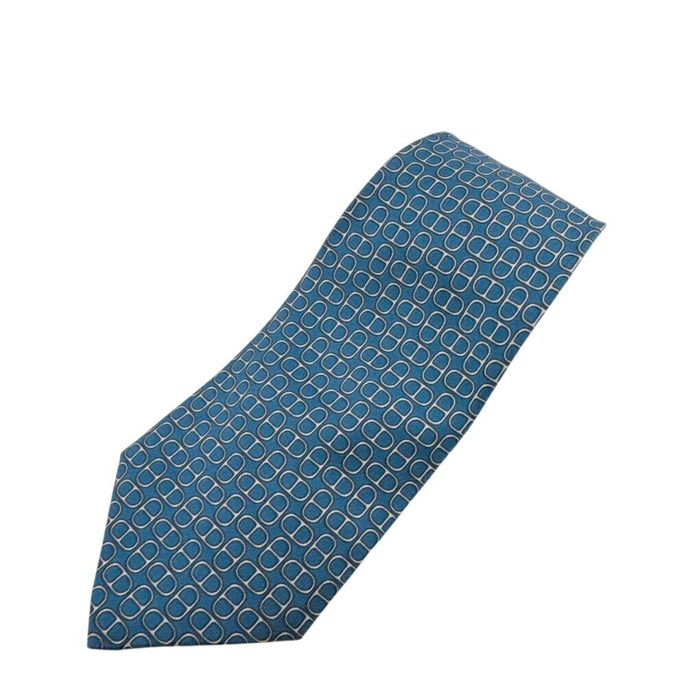 HERMES Chaine d'Ancre Tie, Blue